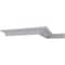 Ekena Millwork 2 3/4"H x 5 1/8"P x 5 3/4"F x 94 1/2"L, (4 3/4" Repeat) Artis with Shells Crown Moulding MLD05X03X06AR - alternate 3